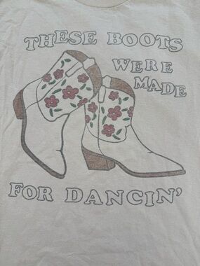 Junk Food Clothing These Boots are Made For Dancin’ Tee